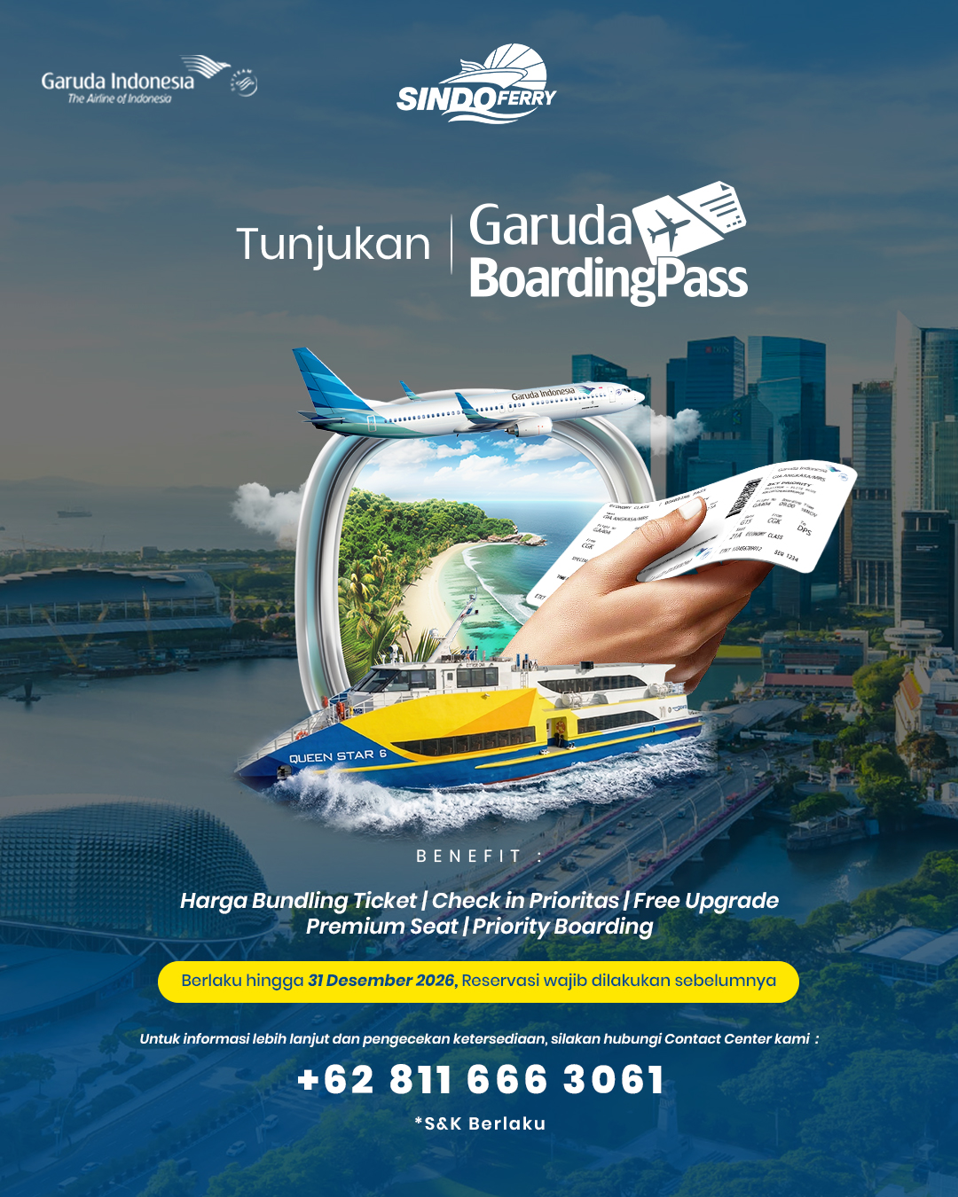 Sindo with Garuda Indonesia